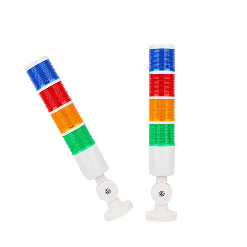 Sound and light alarm, integrated multi-layer alarm light