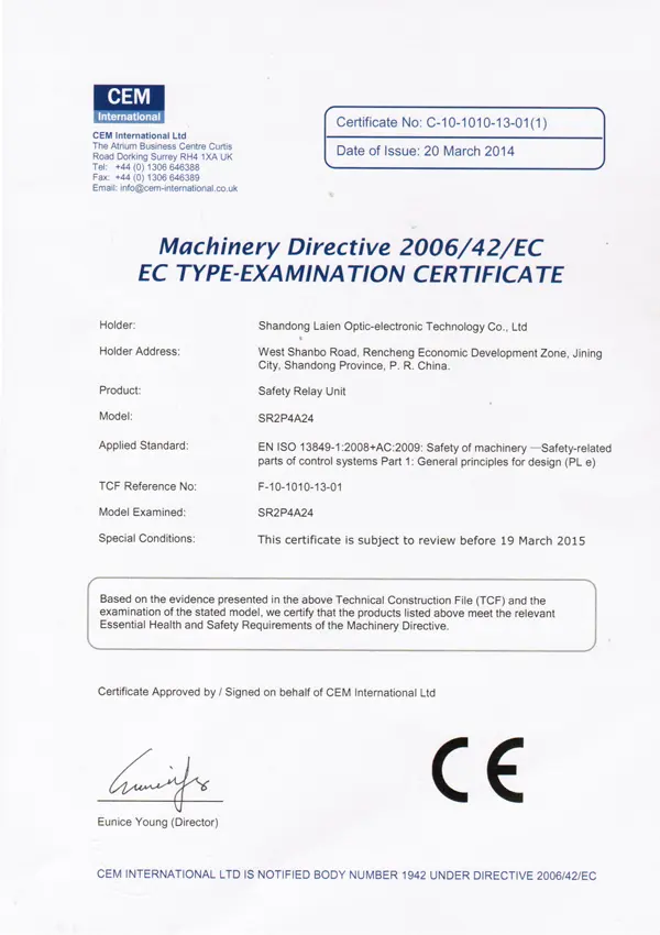 certificate24izm