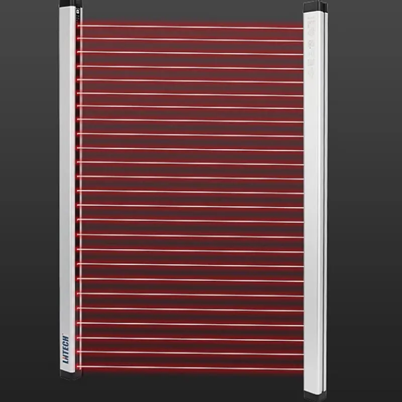 Industrial inspection and measurement light curtain grating