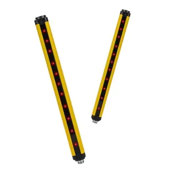 Safety grating sensor, safety light curtain sensor, stamping equipment